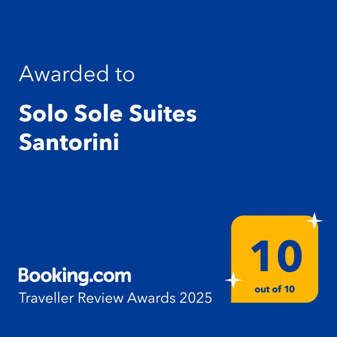 Solo Sole Suites Santorini Éxo Goniá Esterno foto